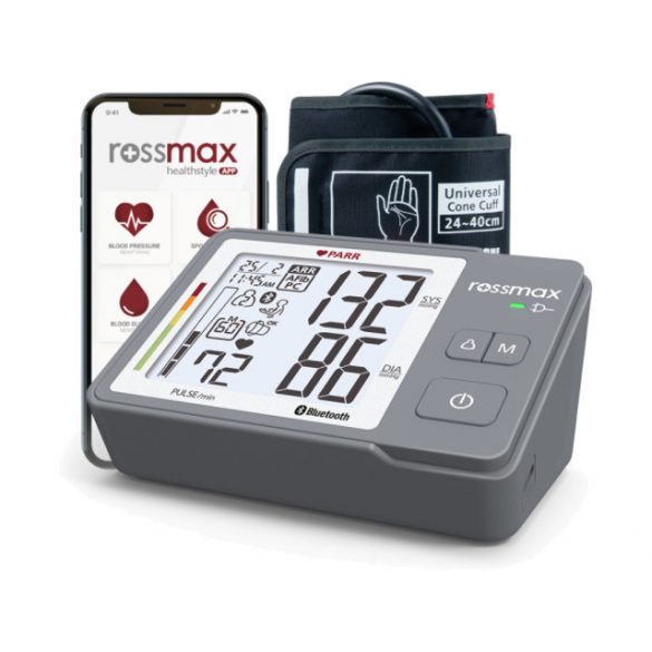 Rossmax Z5 Vérnyomásmérő Bluetooth Kapcsolattal