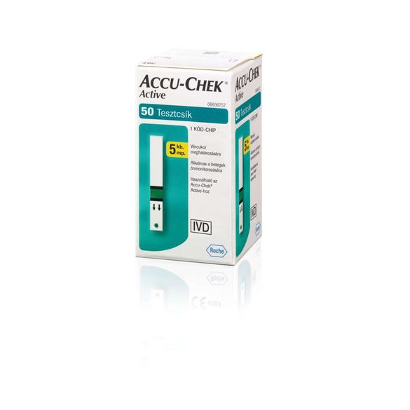 Accu-chek Active 50 db Tesztcsík - Roche