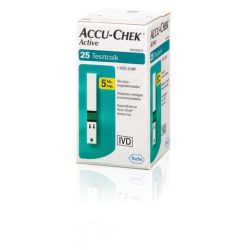 Accu-chek Active 25 db Tesztcsík - Roche