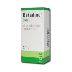 Betadine Bőr- és Nyálkahártya Fertötlenítő 30 ML